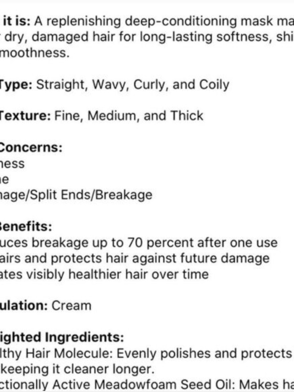 Living Proof Restore Repair Mask - Mauve Packaging - Picture 2 of 7